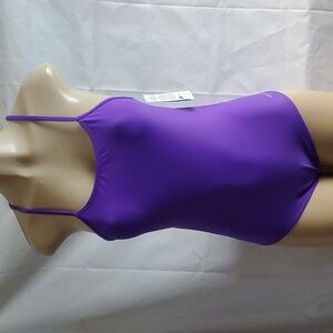 NWT Sporti Purple One-piece swimsuit size 36
